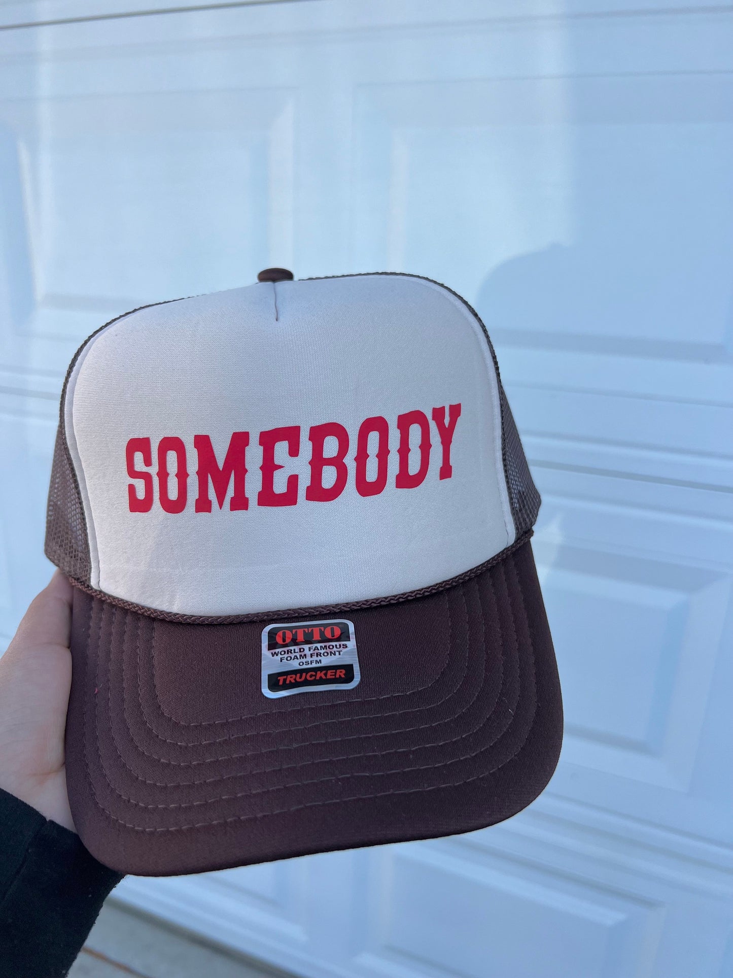 Somebody’s Problem OR Somebody Trucker Hat