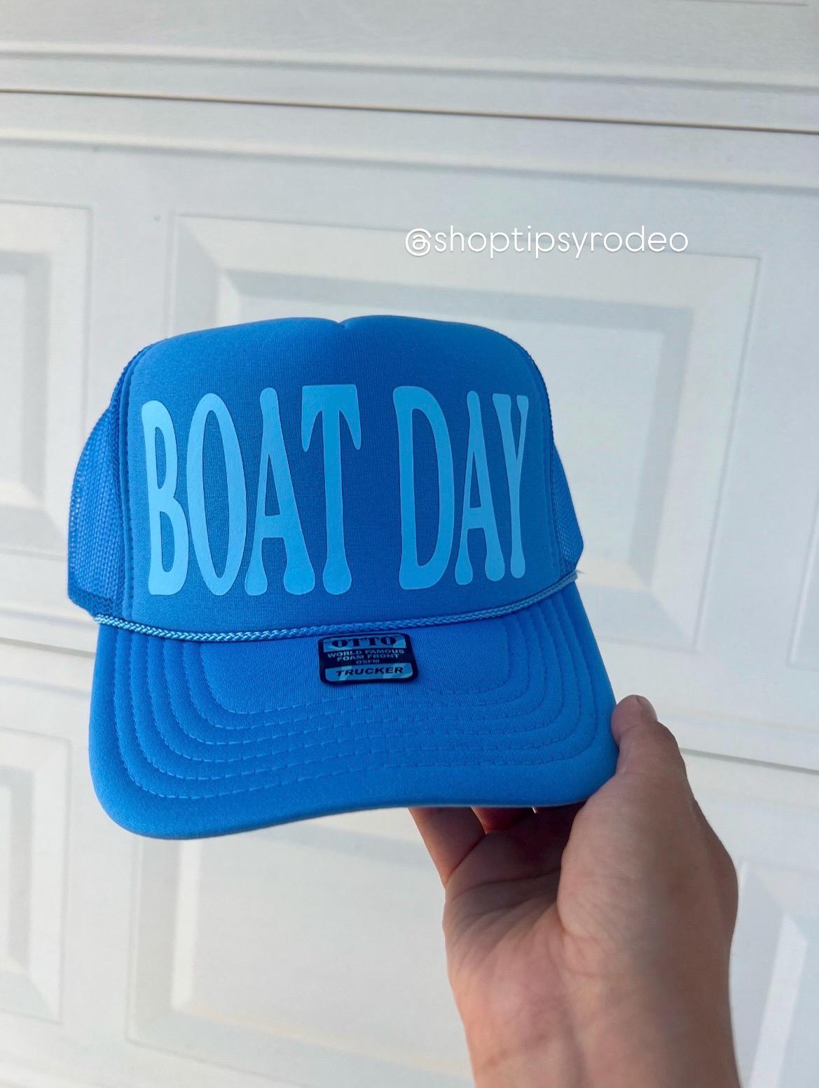 Boat Day Trucker Hat