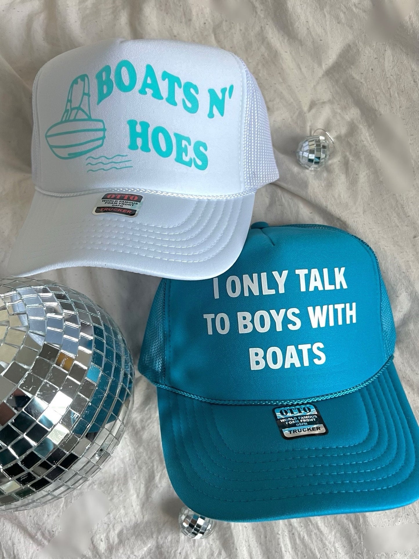 Boys With Boats Trucker Hat
