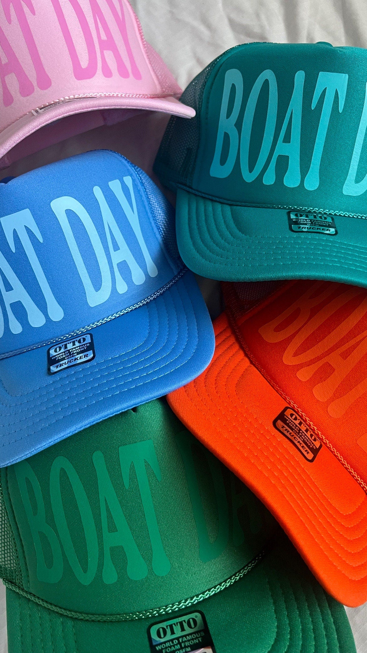 Boat Day Trucker Hat