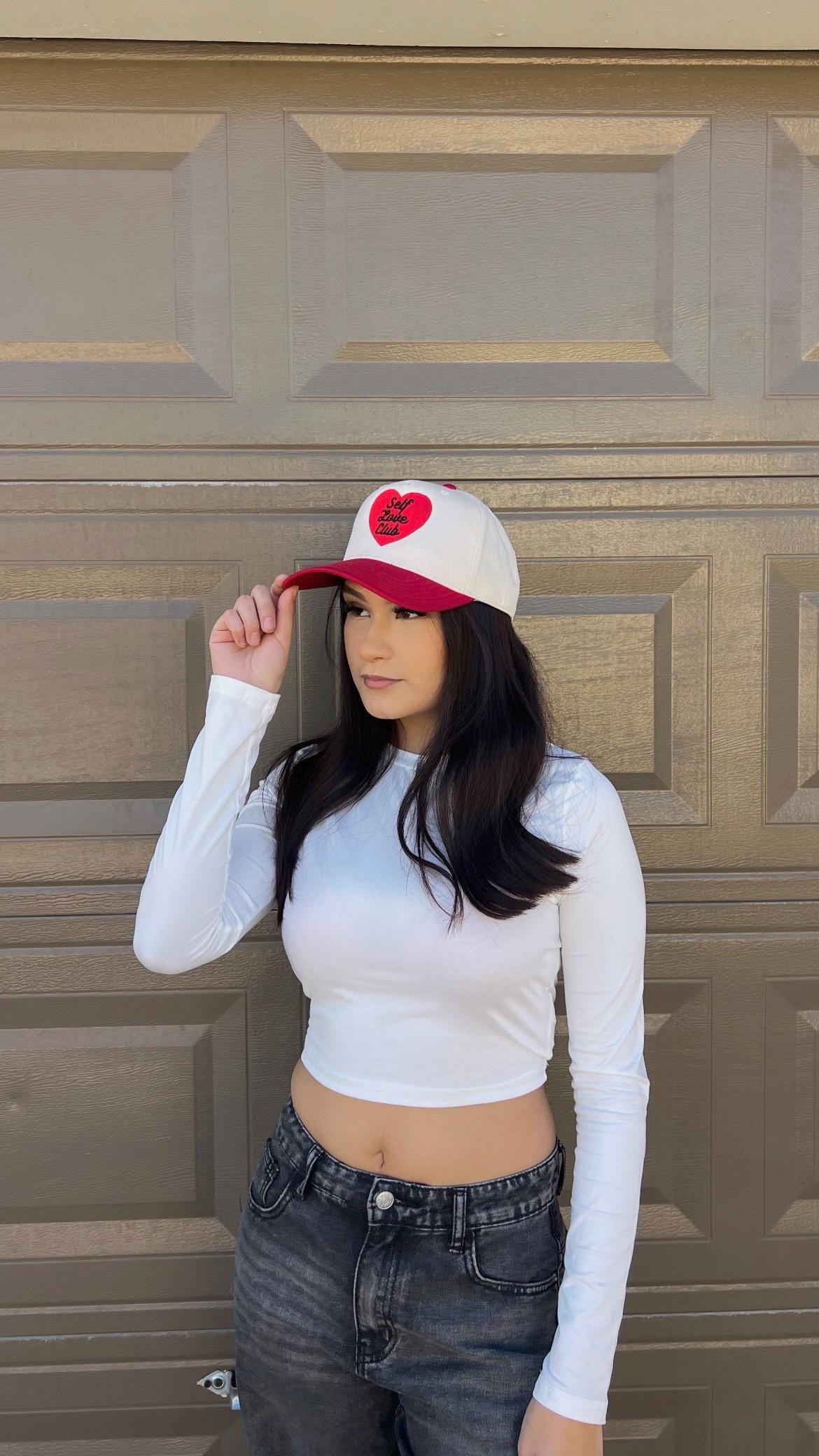 Self Love Club Heart Embroidered Hat