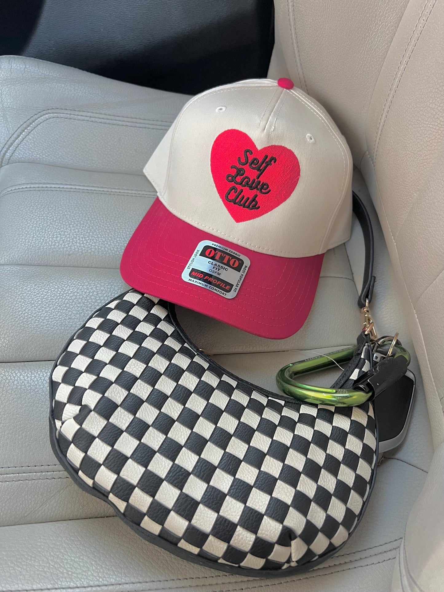 Self Love Club Heart Embroidered Hat