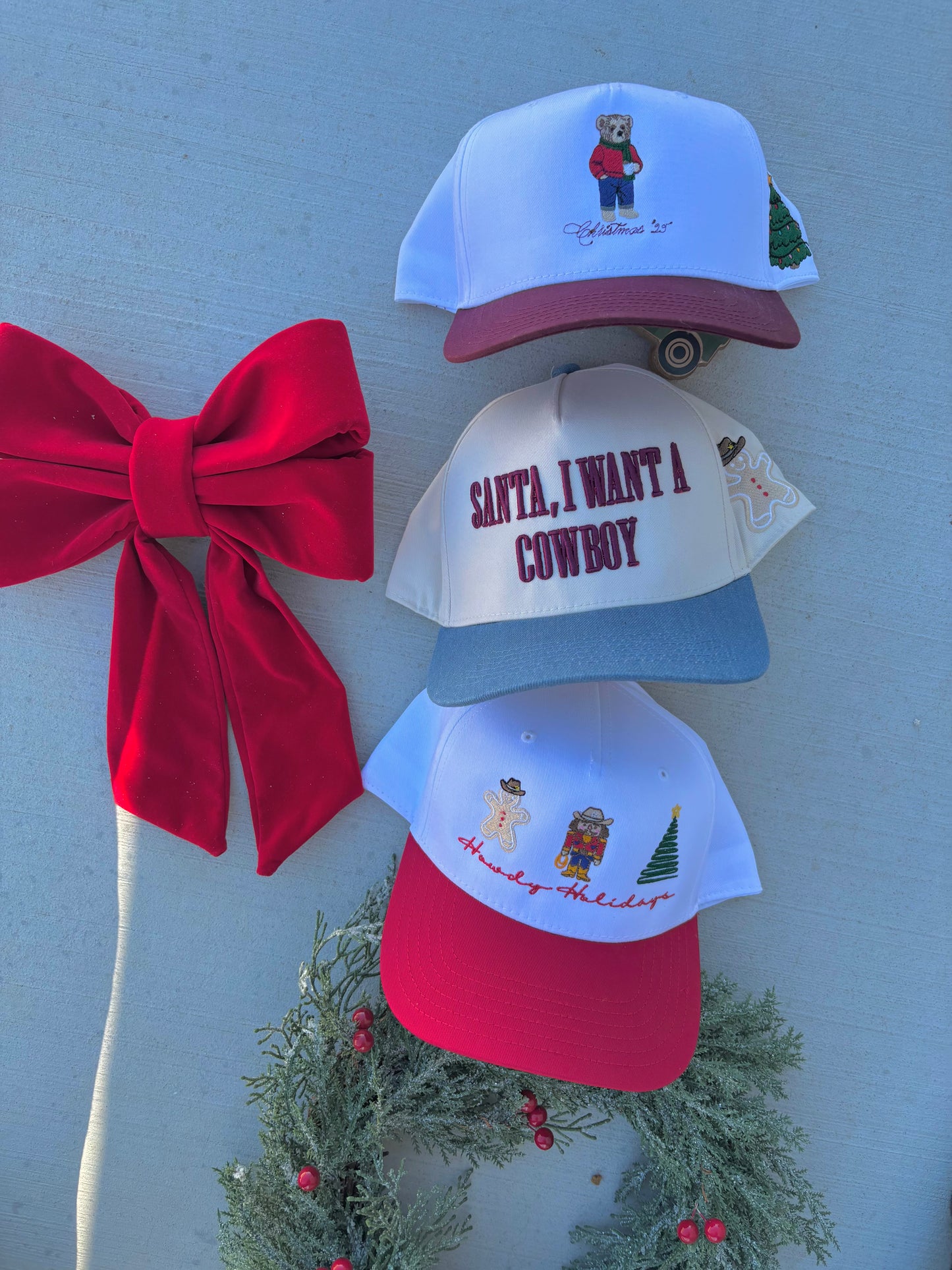 Christmas '25 Holiday Bear Trucker Hat 