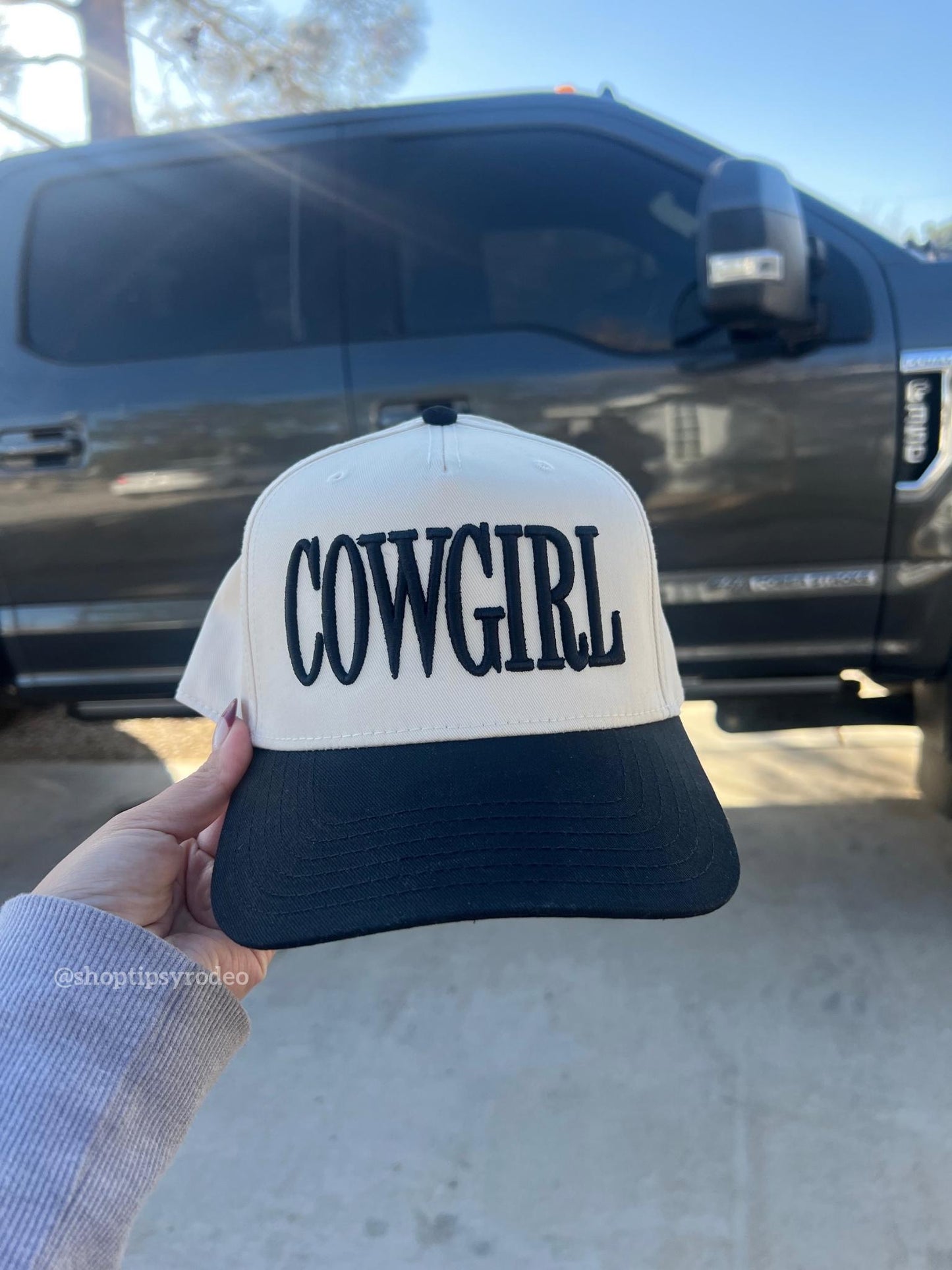Cowgirl Embroidered Trucker Hat