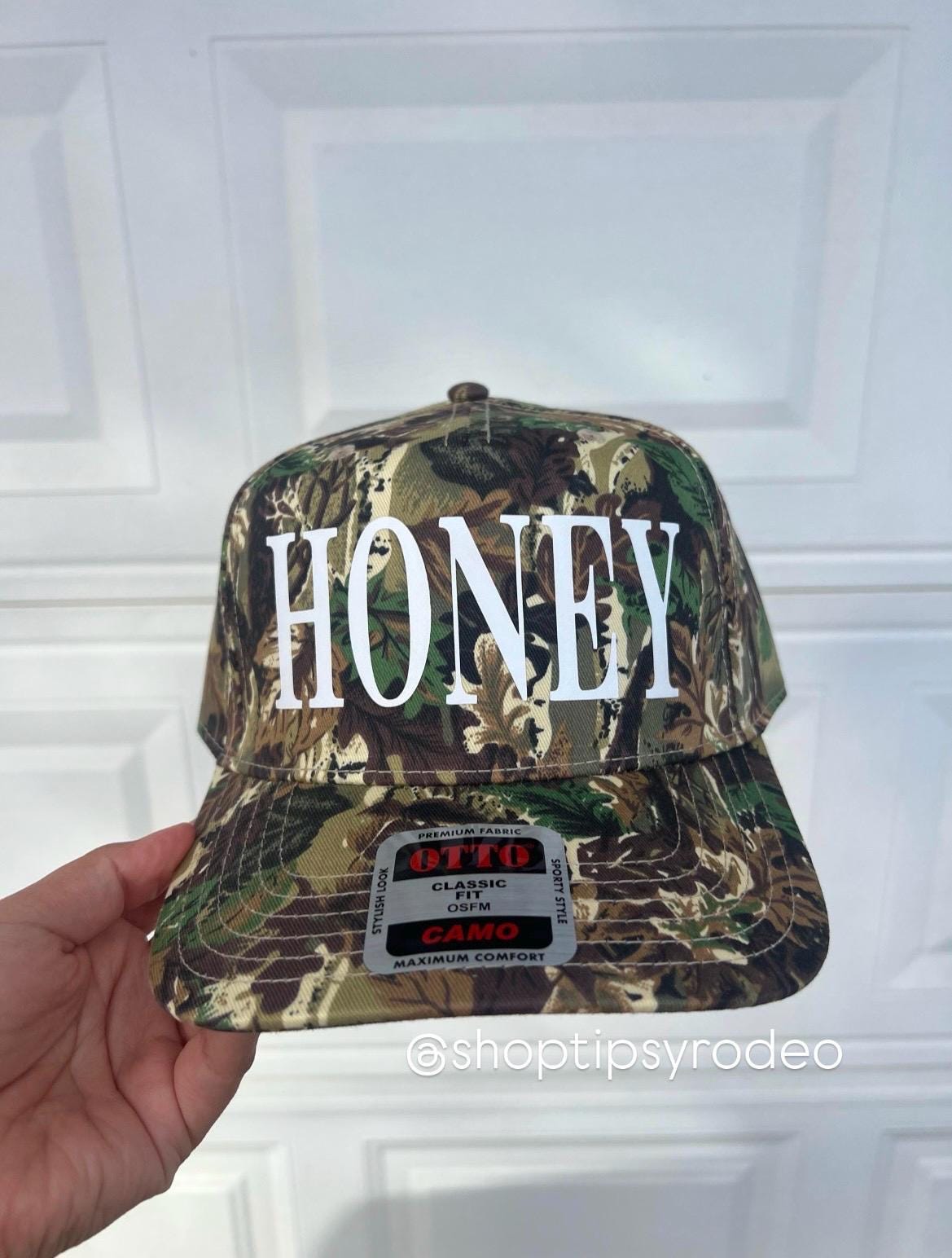 Honey Camo Trucker Hat