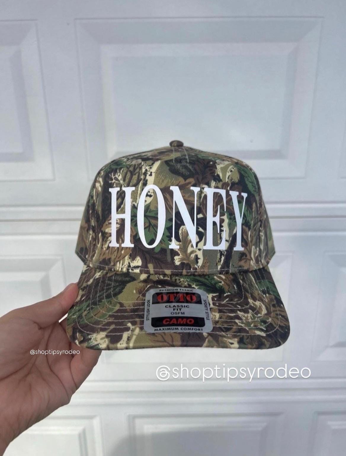 Honey Camo Trucker Hat