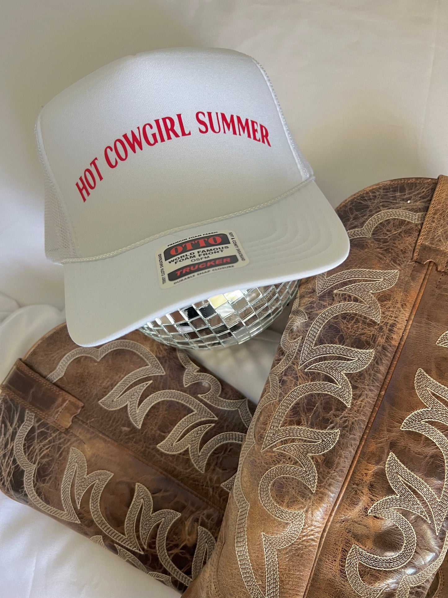 Hot Cowgirl Trucker Hat